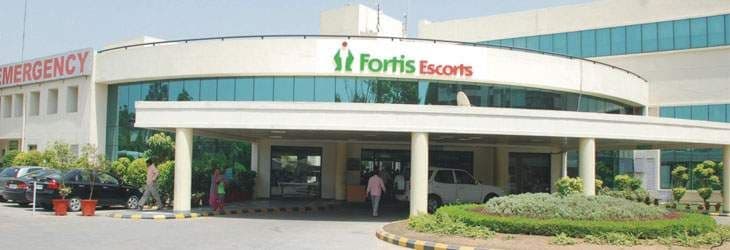 Fortis Escorts Hospital and Research Center Faridabad